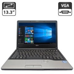 Ноутбук Fujitsu LifeBook S792 / 13.3" (1366x786) TN / Intel Core i7-3612QM (4 (8) ядра по 2.1 - 3.1 GHz) / 8 GB DDR3 / 640 GB HDD / Intel HD Graphics 4000 / WebCam