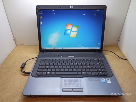 Ноутбук HP Compaq 510 / 15.4" (1280x800) TN / Intel Celeron M 420 (1 ядра по 1.6 GHz) / 2 GB DDR2 / 60 GB HDD / Intel 915GM Graphics / АКБ не держит Ноутбук HP Compaq 510 / 15.4" (1280x800) TN / Intel Celeron M 420 (1 ядра по 1.6 GHz) / 2 GB DDR2 / 60 GB HDD / Intel 915GM Graphics / АКБ не держит