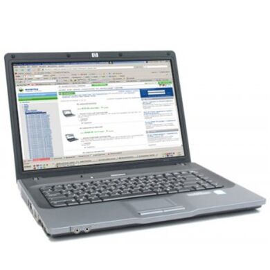 Ноутбук HP Compaq 510 / 15.4" (1280x800) TN / Intel Celeron M 420 (1 ядра по 1.6 GHz) / 2 GB DDR2 / 60 GB HDD / Intel 915GM Graphics / АКБ не держит Ноутбук HP Compaq 510 / 15.4" (1280x800) TN / Intel Celeron M 420 (1 ядра по 1.6 GHz) / 2 GB DDR2 / 60 GB HDD / Intel 915GM Graphics / АКБ не держит