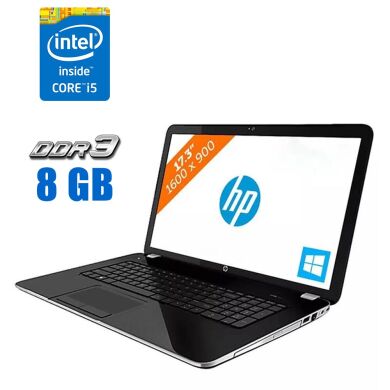 Ноутбук HP Pavilion 17-e140sb / 17.3" (1600x900) TN / Intel Core i5-4200M (2 (4) ядра по 2.5 - 3.1 GHz) / 8 GB DDR3 / 240 GB SSD / AMD Radeon HD 8670M, 1 GB DDR3, 64-bit / WebCam Ноутбук HP Pavilion 17-e140sb / 17.3" (1600x900) TN / Intel Core i5-4200M (2 (4) ядра по 2.5 - 3.1 GHz) / 8 GB DDR3 / 240 GB SSD / AMD Radeon HD 8670M, 1 GB DDR3, 64-bit / WebCam