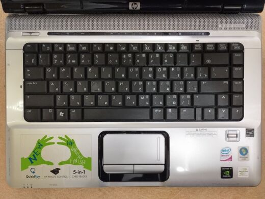 Ноутбук HP Pavilion dv6700 / 15.4" (1280x800) TN / Intel Core 2 Duo T8100 (2 ядра по 2.1 GHz) / 4 GB DDR2 / 120 GB SSD / nVidia GeForce 8400M GS, 256 MB DDR2, 64-bit / WebCam Ноутбук HP Pavilion dv6700 / 15.4" (1280x800) TN / Intel Core 2 Duo T8100 (2 ядра по 2.1 GHz) / 4 GB DDR2 / 120 GB SSD / nVidia GeForce 8400M GS, 256 MB DDR2, 64-bit / WebCam