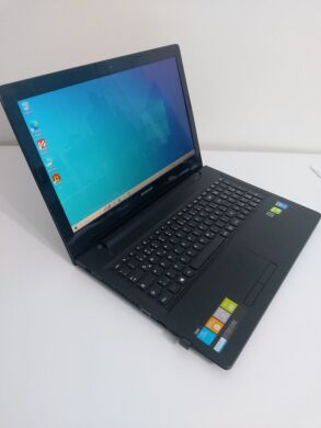 Ноутбук Lenovo G50-70 / 15.6" (1366x768) TN / Intel Pentium N3530 (4 ядра по 2.16 - 2.58 GHz) / 8 GB DDR3 / 128 GB SSD / nVidia GeForce 820M, 1 GB GDDR3, 64-bit / WebCam / DVD-ROM + Беспроводная мышка
