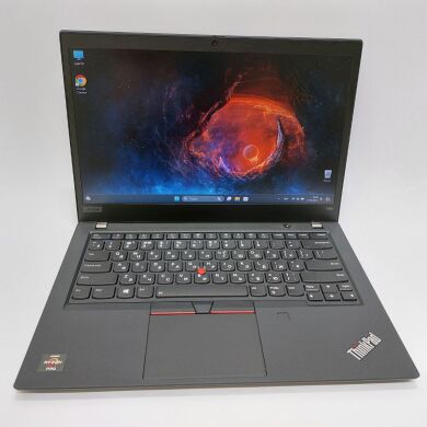 Ноутбук Lenovo ThinkPad T495 / 14" (1920x1080) TN / AMD Ryzen 5 PRO 3500U (4 (8) ядра по 2.1 - 3.7 GHz) / 16 GB DDR4 / 256 GB SSD M.2 / AMD Radeon RX Vega 8 Graphics / WebCam / Мышка и коврик в подарок
