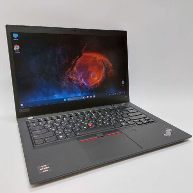 Ноутбук Lenovo ThinkPad T495 / 14" (1920x1080) TN / AMD Ryzen 5 PRO 3500U (4 (8) ядра по 2.1 - 3.7 GHz) / 16 GB DDR4 / 256 GB SSD M.2 / AMD Radeon RX Vega 8 Graphics / WebCam / Мышка и коврик в подарок