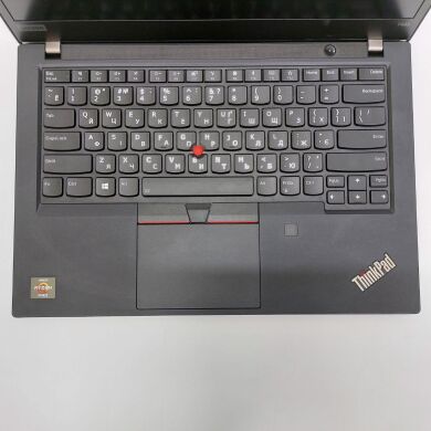 Ноутбук Lenovo ThinkPad T495 / 14" (1920x1080) TN / AMD Ryzen 5 PRO 3500U (4 (8) ядра по 2.1 - 3.7 GHz) / 16 GB DDR4 / 256 GB SSD M.2 / AMD Radeon RX Vega 8 Graphics / WebCam / Мышка и коврик в подарок