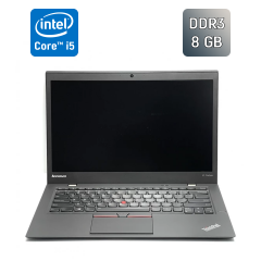 Ноутбук Lenovo ThinkPad x1 Carbon 3rd / 14" (1920x1080) IPS / Intel Core i5-5300U (2 (4) ядра по 2.3 - 2.9 GHz) / 8 GB DDR3 / 256 GB SSD / Intel HD Graphics 5500 / WebCam / Fingerprint / Windows 10