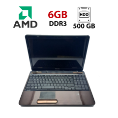 Ноутбук Toshiba Satellite L775 / 15.6" (1366x768) TN / AMD A6-3400M (4 ядра по 1.4 - 2.3 GHz) / 6 GB DDR3 / 500 GB HDD / AMD Radeon HD 6520G / WebCam