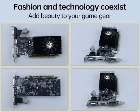 Новая дискретная видеокарта SOYO GeForce GT 740, 4 GB GDDR3, 128-bit / VGA, DVI, HDMI