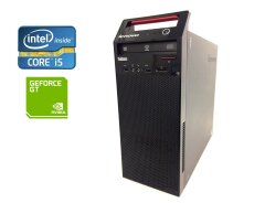 Ігровий ПК Lenovo ThinkCentre Edge 72 Tower / Intel Core i5-3570 (4 ядра по 3.4 - 3.8 GHz) / 8 GB DDR3 / 240 GB SSD / nVidia GeForce GT 710, 1 GB DDR3, 64-bit / DVD-RW / 400W