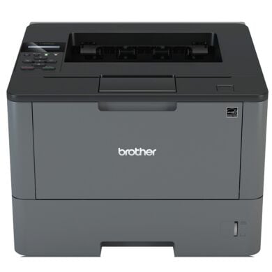Принтер Brother HL-L5100DN / Лазерная монохромная печать / 1200x1200 dpi / A4 / 40 стр/мин / USB 2.0, Ethernet / Дуплекс / Кабели в комплекте