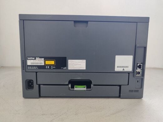 Принтер Brother HL-L5100DN / Лазерная монохромная печать / 1200x1200 dpi / A4 / 40 стр/мин / USB 2.0, Ethernet / Дуплекс / Кабели в комплекте