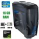Qube QB40X Tower ATX NEW / Intel Core i5-4460 (4 ядра по 3.2 - 3.4 GHz) / 16 GB DDR3 / 240 GB SSD+500 GB HDD NEW / nVidia GeForce GTX 1080, 8 GB GDDR5X, 256-bit / БП 550W купити