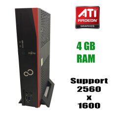 Тонкий клиент Fujitsu FUTRO S720 / AMD G-Series GX-217GA (2 ядра по 1.65 GHz) / 4 GB DDR3 / 16 GB SSD mSata / AMD Radeon HD 8280E
