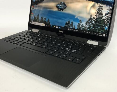 Ультрабук-трансформер Dell XPS 13 9365 / 13.3" (3200x1800) IPS Touch / Intel Core i7-7Y75 (2 (4) ядра по 1.3 - 3.6 GHz) / 8 GB DDR3 / 512 GB SSD NVMe / Intel HD Graphics 615 / WebCam / Win 10 Pro