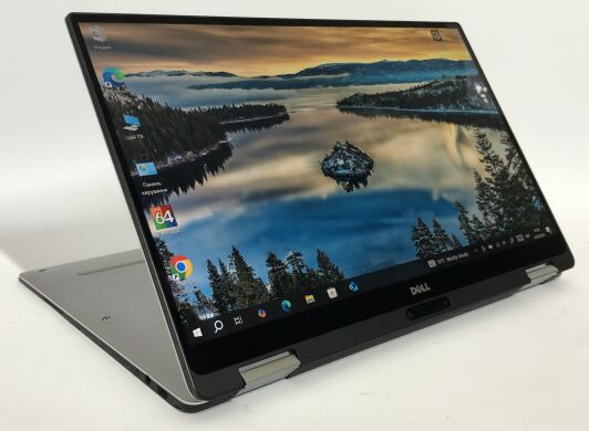 Ультрабук-трансформер Dell XPS 13 9365 / 13.3" (3200x1800) IPS Touch / Intel Core i7-7Y75 (2 (4) ядра по 1.3 - 3.6 GHz) / 8 GB DDR3 / 512 GB SSD NVMe / Intel HD Graphics 615 / WebCam / Win 10 Pro