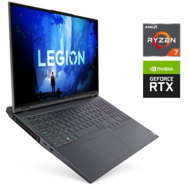 Ігровий ноутбук Б-клас Lenovo Legion 5 Pro 16ARH7H / 16" (2560x1600) IPS / AMD Ryzen 7 6800H (8 (16) ядер по 3.2 - 4.7 GHz) / 16 GB DDR5 / 1000 GB SSD NVMe / nVidia GeForce RTX 3070 Ti, 8 GB GDDR6, 256-bit / WebCam