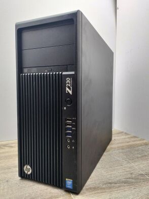 Рабочая станция HP Workstation Z230 Tower / Intel Xeon E3-1240 v3 (4 (8) ядра по 3.4 - 3.8 GHz) / 16 GB DDR3 / 240 GB SSD / nVidia Quadro K4000, 3 GB GDDR5, 192-bit / DVD-ROM