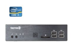Неттоп Б-клас Terra 1009419 USFF / Intel Core i5-4590S (4 ядра по 3.0 -3.7 GHz) / 6 GB DDR3 / 240 GB SSD / Intel HD Graphics 4600 / Wi-Fi