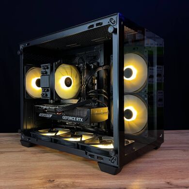 Сборка под заказ: новый игровой ПК AeroCool Dryft Mini Tower / AMD Ryzen 5 7500F (6 (12) ядер по 3.7 - 5.0 GHz) / 32 GB DDR5 / 1000 GB SSD M.2 / nVidia GeForce RTX 5070, 12 GB GDDR7, 192-bit / 750W