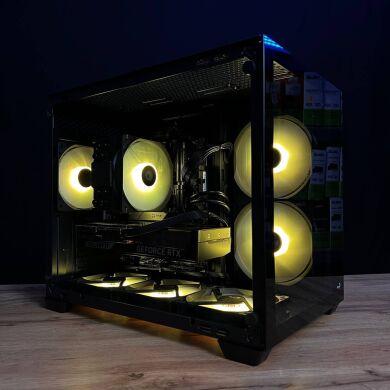 Сборка под заказ: новый игровой ПК AeroCool Dryft Mini Tower / AMD Ryzen 5 7500F (6 (12) ядер по 3.7 - 5.0 GHz) / 32 GB DDR5 / 1000 GB SSD M.2 / nVidia GeForce RTX 5070, 12 GB GDDR7, 192-bit / 750W