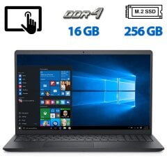 Ультрабук Б-класс Dell Inspiron 15 3511 / 15.6" (1920x1080) IPS Touch / Intel Core i5-1135G7 (4 (8) ядра по 4.2 GHz) / 16 GB DDR4 / 256 GB SSD M.2 / Intel Iris Xe Graphics / WebCam / HDMI / Windows 10 лицензия