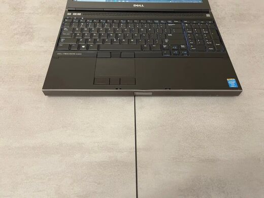 Мобильная рабочая станция Dell Precision M4800 / 15.6" (3200x1800) IPS / Intel Core i7-4800MQ (4 (8) ядра по 2.7 - 3.7 GHz) / 16 GB DDR3 / 256 GB SSD / nVidia Quadro K1100M, 2 GB GDDR5, 128-bit / WebCam / DVD-RW Мобильная рабочая станция Dell Precision M4800 / 15.6" (3200x1800) IPS / Intel Core i7-4800MQ (4 (8) ядра по 2.7 - 3.7 GHz) / 16 GB DDR3 / 256 GB SSD / nVidia Quadro K1100M, 2 GB GDDR5, 128-bit / WebCam / DVD-RW