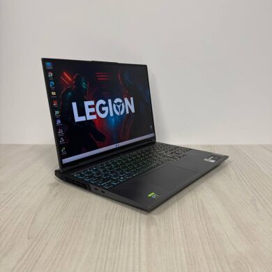 Ігровий ноутбук Б-клас Lenovo Legion 5 Pro 16ARH7H / 16" (2560x1600) IPS / AMD Ryzen 7 6800H (8 (16) ядер по 3.2 - 4.7 GHz) / 16 GB DDR5 / 1000 GB SSD NVMe / nVidia GeForce RTX 3070 Ti, 8 GB GDDR6, 256-bit / WebCam