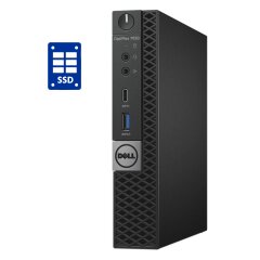 Неттоп Dell OptiPlex 7050 Micro USFF / Intel Core i3-6100T (2 (4) ядра по 3.2 GHz) / 8 GB DDR4 / 128 GB SSD / Intel HD Graphics 530 + кабелі у комплекті Неттоп Dell OptiPlex 7050 Micro USFF / Intel Core i3-6100T (2 (4) ядра по 3.2 GHz) / 8 GB DDR4 / 128 GB SSD / Intel HD Graphics 530 + кабелі у комплекті