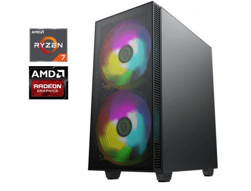 Ігровий ПК GameMax Aero Black Tower / AMD Ryzen 7 7800X3D (8 (16) ядер по 4.2 - 5.0 GHz) / 32 GB DDR5 / 1000 GB SSD / AMD Radeon Rx 6800 Xt Phantom Gaming, 16 GB GDDR6, 256-bit / 750W / Win 11 Ігровий ПК GameMax Aero Black Tower / AMD Ryzen 7 7800X3D (8 (16) ядер по 4.2 - 5.0 GHz) / 32 GB DDR5 / 1000 GB SSD / AMD Radeon Rx 6800 Xt Phantom Gaming, 16 GB GDDR6, 256-bit / 750W / Win 11