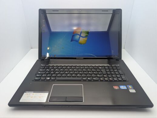 Ноутбук Lenovo G770 / 17.3" (1600x900) TN / Intel Core i5-2410M (2 (4) ядра по 2.3 - 2.9 GHz) / 8 GB DDR3 / 1000 GB HDD / AMD Radeon HD 6650M, 1 GB GDDR3, 128-bit / WebCam / DVD-ROM