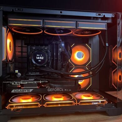 Сборка под заказ: новый игровой ПК GameMax Hype-M Black Tower / AMD Ryzen 7 7700 (8 (16) ядер по 3.8 - 5.3 GHz) / 32 GB DDR5 / 2000 GB SSD M.2 / nVidia GeForce RTX 5070, 12 GB GDDR7, 192-bit / 750W