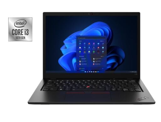 Ультрабук Б-класс Lenovo ThinkPad L13 / 13.3" (1366x768) TN / Intel Core i3-10110U (2 (4) ядра по 2.1 - 4.1 GHz) / 4 GB DDR4 / 256 GB SSD / Intel UHD Graphics / WebCam / Win 10 Pro Ультрабук Б-класс Lenovo ThinkPad L13 / 13.3" (1366x768) TN / Intel Core i3-10110U (2 (4) ядра по 2.1 - 4.1 GHz) / 4 GB DDR4 / 256 GB SSD / Intel UHD Graphics / WebCam / Win 10 Pro