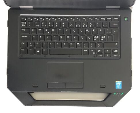 Защищенный ноутбук Б-класс Dell Latitude 14 Rugged 5404 / 14" (1366x768) IPS Touch / Intel Core i5-4310U (2 (4) ядра по 2.0 - 3.0 GHz) / 8 GB DDR3 / 256 GB SSD / Intel HD Graphics 4400 / WebCam / Win 10 Pro