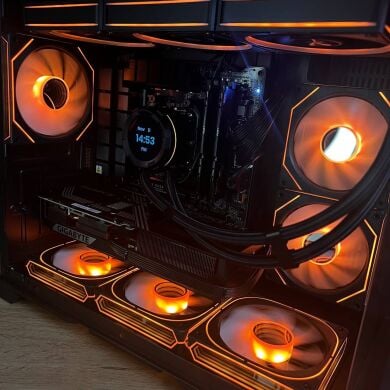 Сборка под заказ: новый игровой ПК GameMax Hype-M Black Tower / AMD Ryzen 7 7700 (8 (16) ядер по 3.8 - 5.3 GHz) / 32 GB DDR5 / 2000 GB SSD M.2 / nVidia GeForce RTX 5070, 12 GB GDDR7, 192-bit / 750W