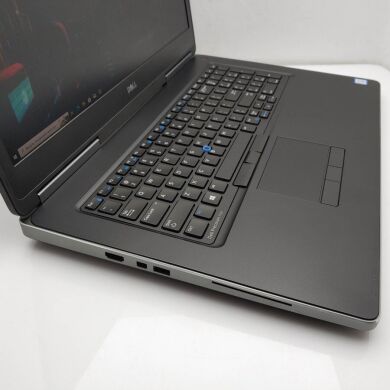 Мобильная рабочая станция Dell Precision 7710 / 17.3" (1920x1080) IPS / Intel Core i7-6820HQ (4 (8) ядра по 2.7 - 3.6 GHz) / 16 GB DDR4 / 240 GB SSD + 500 GB HDD / nVidia Quadro M3000M, 4 GB GDDR5, 256-bit / Win10 Pro