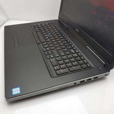 Мобильная рабочая станция Dell Precision 7710 / 17.3" (1920x1080) IPS / Intel Core i7-6820HQ (4 (8) ядра по 2.7 - 3.6 GHz) / 16 GB DDR4 / 240 GB SSD + 500 GB HDD / nVidia Quadro M3000M, 4 GB GDDR5, 256-bit / Win10 Pro
