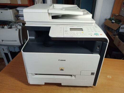 МФУ Canon i-SENSYS MF8030Cn / Лазерная цветная печать / 600x600 dpi / A4 / 12 стр/мин / USB, Ethernet