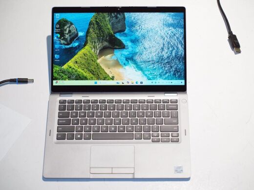 Ультрабук-трансформер Б-класс Dell Latitude 5310 2-in-1 / 13.3" (1920x1080) IPS Touch / Intel Core i7-10810U (6 (12) ядра по 1.1 - 4.9 GHz) / 16 GB DDR4 / 512 GB SSD / Intel UHD Graphics / WebCam