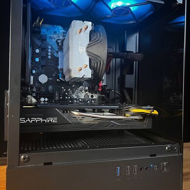 Ігровий ПК Gamdias aura GC9M Tower / AMD Ryzen 5 2600 (6 (12) ядер по 3.4 - 3.9 GHz) / 16 GB DDR4 / 256 GB SSD + 1000 GB HDD / AMD Radeon RX 5700, 8 GB GDDR6, 256-bit / 600W