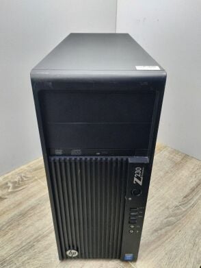 Рабочая станция HP Workstation Z230 Tower / Intel Xeon E3-1240 v3 (4 (8) ядра по 3.4 - 3.8 GHz) / 16 GB DDR3 / 240 GB SSD / nVidia Quadro K4000, 3 GB GDDR5, 192-bit / DVD-ROM