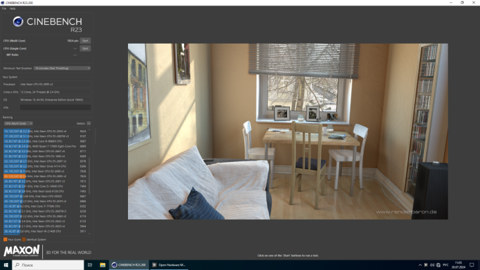 Рабочая станция Vinga CS313B SFF / Intel Xeon E5-2695 v2 (12 (24) ядер 2.4 - 3.2 GHz) / 64 GB DDR3 / 240 GB SSD / nVidia Quadro K1200, 4 GB GDDR5, 128-bit / Win 10 Pro