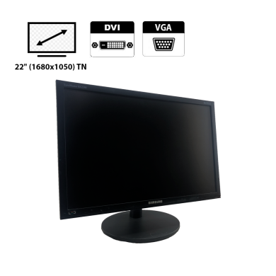 Монитор Samsung BX2240W / 22" (1680x1050) TN WLED / 1x VGA, 1x DVI Монитор Samsung BX2240W / 22" (1680x1050) TN WLED / 1x VGA, 1x DVI