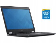 Ультрабук Dell Latitude E7470 / 14" (1366x768) TN / Intel Core i7-6600U (2 (4) ядра по 2.6 - 3.4 GHz) / 8 GB DDR4 / 120 GB SSD / Intel HD Graphics 520 / WebCam