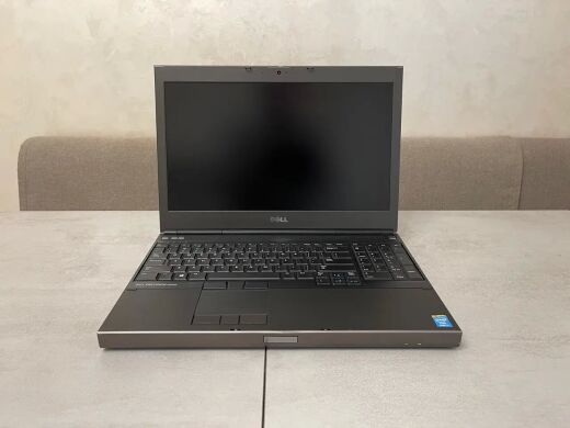 Мобильная рабочая станция Dell Precision M4800 / 15.6" (3200x1800) IPS / Intel Core i7-4800MQ (4 (8) ядра по 2.7 - 3.7 GHz) / 16 GB DDR3 / 256 GB SSD / nVidia Quadro K1100M, 2 GB GDDR5, 128-bit / WebCam / DVD-RW Мобильная рабочая станция Dell Precision M4800 / 15.6" (3200x1800) IPS / Intel Core i7-4800MQ (4 (8) ядра по 2.7 - 3.7 GHz) / 16 GB DDR3 / 256 GB SSD / nVidia Quadro K1100M, 2 GB GDDR5, 128-bit / WebCam / DVD-RW