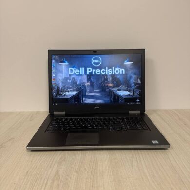 Мобильная рабочая станция Б-класс Dell Precision 7740 / 17.3" (1920x1080) IPS / Intel Core i7-9750H (6 (12) ядер по 2.6 - 4.5 GHz) / 24 GB DDR4 / 256 GB SSD / nVidia Quadro RTX 3000, 6 GB GDDR6, 192-bit / WebCam