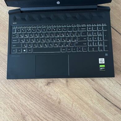 Игровой ноутбук Б-класс HP Pavilion Gaming 16-a0400nd / 16.1" (1920x1080) IPS / Intel Core i5-10300H (4 (8) ядер по 2.5 - 4.5 GHz) / 16 GB DDR4 / 512 GB SSD / nVidia GeForce GTX 1650, 4 GB GDDR5, 192-bit / WebCam