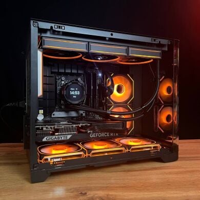 Сборка под заказ: новый игровой ПК GameMax Hype-M Black Tower / AMD Ryzen 7 7700 (8 (16) ядер по 3.8 - 5.3 GHz) / 32 GB DDR5 / 2000 GB SSD M.2 / nVidia GeForce RTX 5070, 12 GB GDDR7, 192-bit / 750W