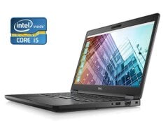 Ноутбук Dell Latitude 5491 / 14" (1920x1080) IPS / Intel Core i5-8400H (4 (8) ядра по 2.5 - 4.2 GHz) / 16 GB DDR4 / 480 GB SSD / Intel UHD Graphics 630 / WebCam