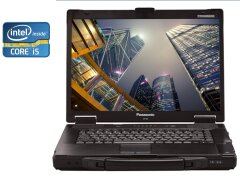 Захищений ноутбук Panasonic ToughBook CF-52 / 15.4" (1920x1200) TN / Intel Core i5-M540 (2 (4) ядра по 2.57 - 3.07 GHz) / 8 GB DDR3 / 240 GB SSD / AMD Radeon HD 5650, 512 MB GDDR3, 128-bit /  Win 10 Pro