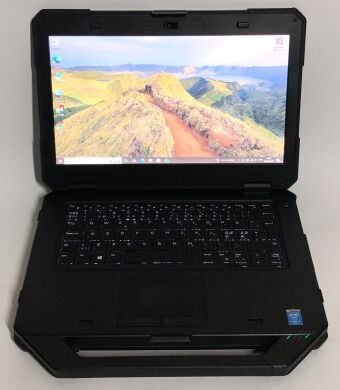 Защищенный ноутбук Б-класс Dell Latitude 14 Rugged 5404 / 14" (1366x768) IPS Touch / Intel Core i5-4310U (2 (4) ядра по 2.0 - 3.0 GHz) / 8 GB DDR3 / 256 GB SSD / Intel HD Graphics 4400 / WebCam / Win 10 Pro